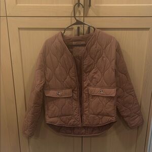 Zara Tan Quilted Jacket